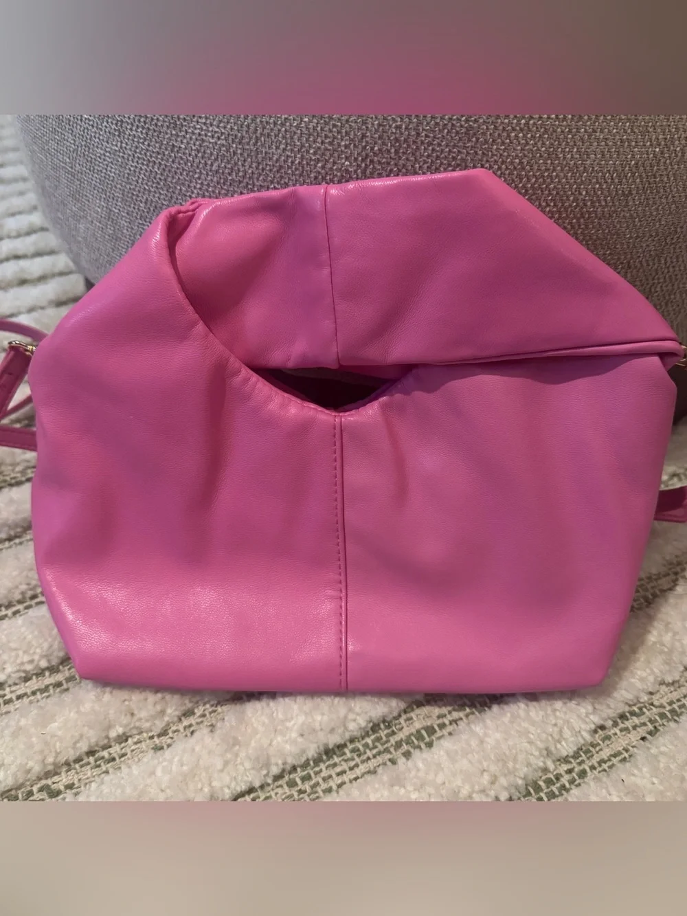 A New Day Target Pink Mini Twist Crossbody Bag Shoulder Clutch Purse Cute